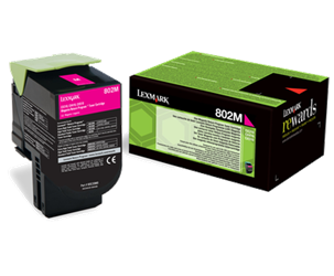 TONER ORYGINALNY LEXMARK 80C20M0 MAGENTA 1000 STRON