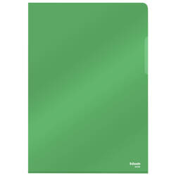 OFERTÓWKA KRYSTALICZNA A4 ESSELTE L 55436 ZIELONY PVC 150MIC 25SZT
