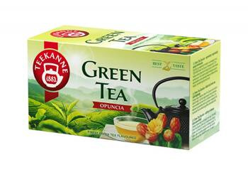 HERBATA OPUNCJA TEEKANNE GREEN TEA 20 TOREBEK