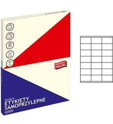 ETYKIETY SAMOPRZYLEPNE 70X41MM GRAND 150-1042 BIAŁE 100ARK*21SZT