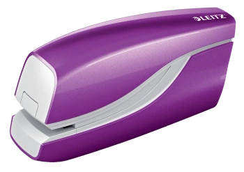 Zszywacz elektryczny LEITZ WOW 5566 55661062 fioletowy 10 kart.