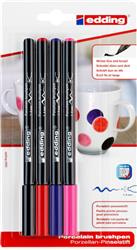 FLAMASTER DO PORCELANY BLISTER EDDING 4200 MIX KOLORÓW 1-4MM 4SZT