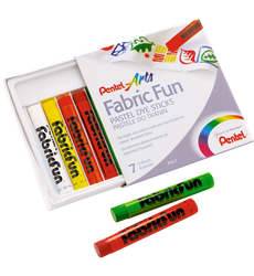 PASTELE DO TKANIN PENTEL PTS2-7 MIX*7KOL