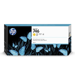 HP ORYGINALNY INK / TUSZ P2V79A, HP 746, YELLOW, 300ML, HP HP DESIGNJET Z6, Z9+