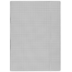 TECZKA Z GUMKĄ A4 DONAU BIAŁA W KRATĘ KARTON 400 G/M²