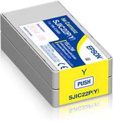 TUSZ ORYGINALNY EPSON SJIC22P C33S020604 YELLOW 32,5 ML