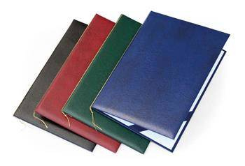OKŁADKA NA DYPLOM 220X310MM ARGO ELEGANT 220215 GRANATOWY MIĘKKA OKLEINA SKÓROPODOBNA 10SZT