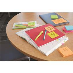 KARTECZKI SAMOPRZYLEPNE BEACHSIDE, 76X76MM 3M POST-IT® BEACHSIDE 6X100 KART