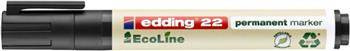 MARKER PERMANENTNY EDDING ECOLINE 22 CZARNY 1-5MM