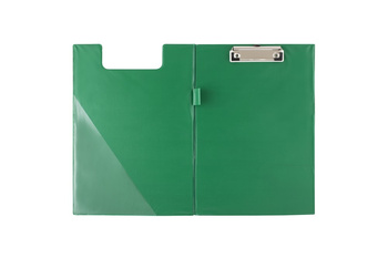 DESKA Z KLIPEM ZAMYKANA A4 D.RECT ZIELONA PVC