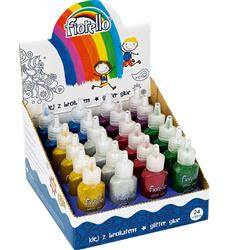 KLEJ BROKATOWY FIORELLO 170-2228 MIX KOLORÓW 24X20ML