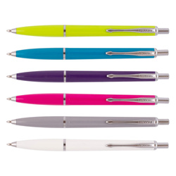 DŁUGOPIS AUTOMATYCZNY RECORD WIELKOPOJEMNY CZERWONY