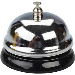 DZWONEK METALOWY 65X55MM CENTRUM 81841 SREBRNY