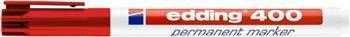 MARKER PERMANENTNY EDDING 400 CZERWONY 1MM