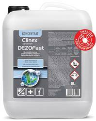 KONCENTRAT BAKTERIOBÓJCZY, WIRUSOBÓJCZY, GRZYBOBÓJCZY CLINEX DEZOFAST 5L