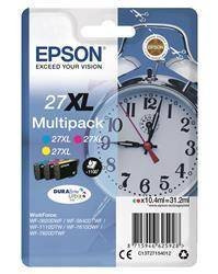 TUSZ ORYGINALNY EPSON T2715 C13T27154012 CMY 31,2 ML