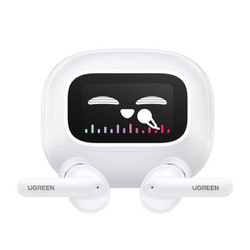 Słuchawki dokanałowe TWS UGREEN EchoBuds HiTune T6 Magic (białe)