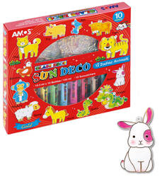 FARBY WITRAŻOWE CHIŃSKI ZODIAK AMOS SD10P10-ZA 170-2564 10.5ML 10KOL