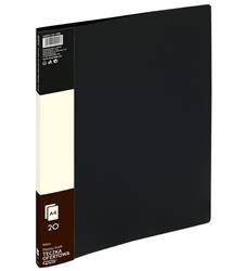 ALBUM OFERTOWY A4 GRAND 9002 120-1208 CZARNY PVC 20 KIESZENI