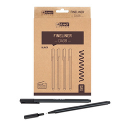 CIENKOPIS D.RECT D408 CZARNY 0.4MM