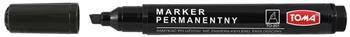 Marker permanentny TOMA TO-201 3 2 czarny ścięta końcówka