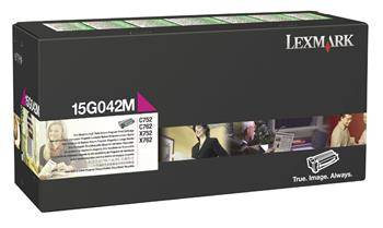 C752/X762 TONERMA15K ZWROT. LEXMARK 15G042M