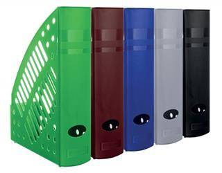 POJEMNIK NA CZASOPISMA A4 DONAU BORDOWY POLISTYREN