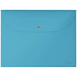 TECZKA KOPERTOWA A4 LEITZ COSY 47090061 MORSKI NIEBIESKI PP 2 PRZEGRÓDKI 3SZT