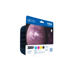 TUSZ ORYGINALNY BROTHER LC1220VALBP CMYK 300BK/3*300 CMY STRON