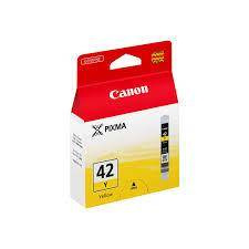TUSZ ORYGINALNY CANON CLI42Y 6387B001 YELLOW 13 ML