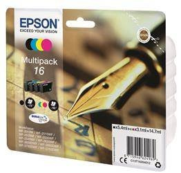 TUSZ ORYGINALNY EPSON T1626 C13T16264012 CMYK 670 STRON