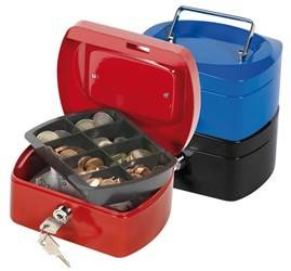 KASETKA NA KLUCZYK 155X75X120MM Q-CONNECT CZERWONA