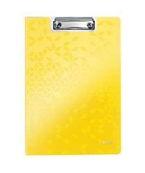 Deska z klipem zamykana A4 LEITZ WOW 41990016 żółta PP
