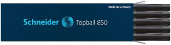 WKŁAD DO PIÓRA KULKOWEGO SCHNEIDER TOPBALL 850 DO TOPBALL 811 CZARNY 0,5 MM