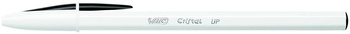 DŁUGOPIS BIC CRISTAL UP 949880 CZARNY 1.2MM BIAŁA OBUDOWA