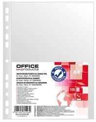 KOSZULKI GROSZKOWE A4 OFFICE PRODUCTS PP 50MIC 100SZT