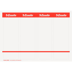 ETYKIETY DO SEGREGATORA SAMOPRZYLEPNE 59X192MM ESSELTE 20822 BIAŁY 10ARK*4SZT