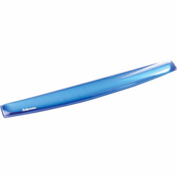 PODKŁADKA PRZED KLAWIATURĘ ŻELOWA FELLOWES CRYSTAL 9113709 NIEBIESKA