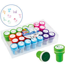 PIECZĄTKI OKRĄGŁE FIORELLO GR-FP26 ZWIERZAKI 170-2350 26SZT