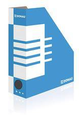 POJEMNIK NA CZASOPISMA A4/100MM DONAU NIEBIESKI KARTON