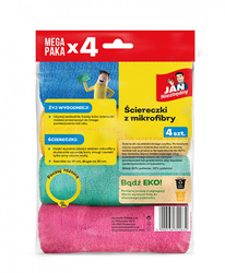 ŚCIERECZKA Z MIKROFIBRY JAN NIEZBĘDNY 30X30CM 4SZT
