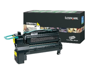TONER ORYGINALNY LEXMARK X792X1YG YELLOW 20000 STRON