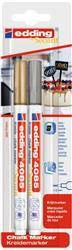 MARKERY KREDOWE EDDING 4085 MIX KOLORÓW 1-2 MM 2SZT