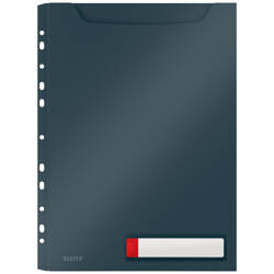 KOSZULKI A4 LEITZ COSY 46680089 AKSAMITNY SZARY 200MIC 3SZT