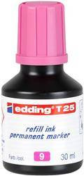 TUSZ DO MARKERÓW PERMANENTNY EDDING T 25 RÓŻOWY 30ML