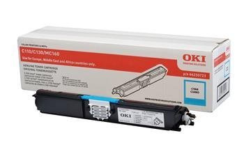 TONER ORYGINALNY OKI C110/C130-TC 44250723 CYAN 2500 STRON