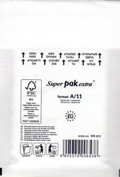 KOPERTA A/11 BĄBELKOWA HK NC KOPERTY 77030097/10 BIAŁA 10SZT