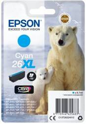 TUSZ ORYGINALNY EPSON T2632 C13T26324012 CYAN 2 ML PO TERMINIE