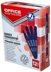 MARKER PERMANENTNY OFFICE PRODUCTS NIEBIESKI OKRĄGŁA 1-3MM