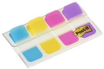 ZAKŁADKI INDEKSUJĄCE FOLIOWE 15,8X38,1MM 3M POST-IT® DO ARCHIWIZACJI 676-AYPV MIX*4 4*10SZT